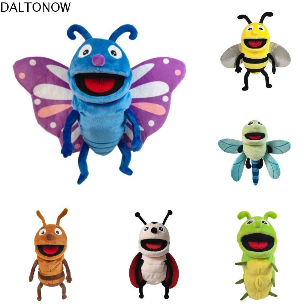 Fantoche De Mão De Inseto Animal DALTONOW , Libélulas De Pelúcia Abelhas , Joaninhas