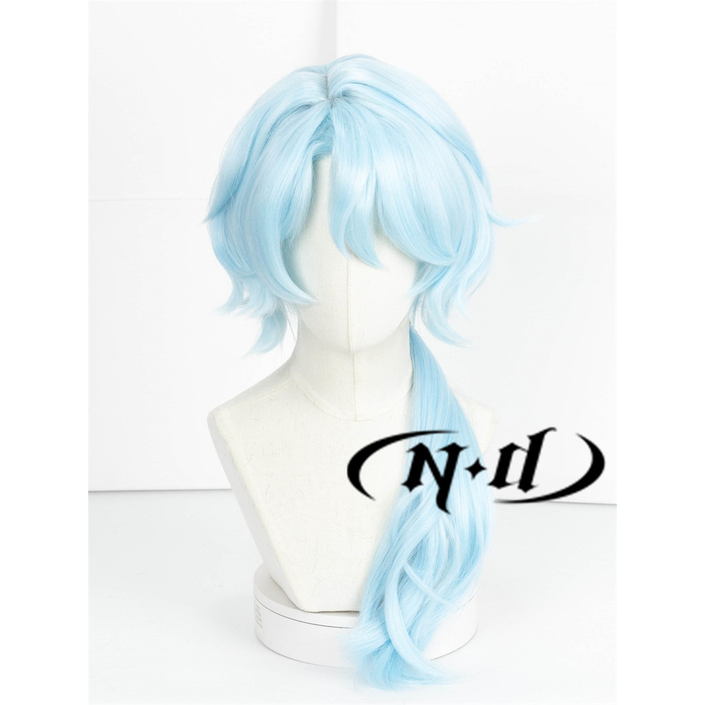 ND Home] Misha Collapse Starry Sky Railway Personagem cos Peruca Mantis Nest Top do couro cabeludo