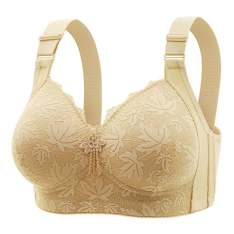 Sutiãs Com Bojo Renda Plus Size Renda push-up sem fio — imagem 2 de 2
