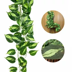 Pendentes Jiboia Artificial Grande Jardim Vertical Folhagem