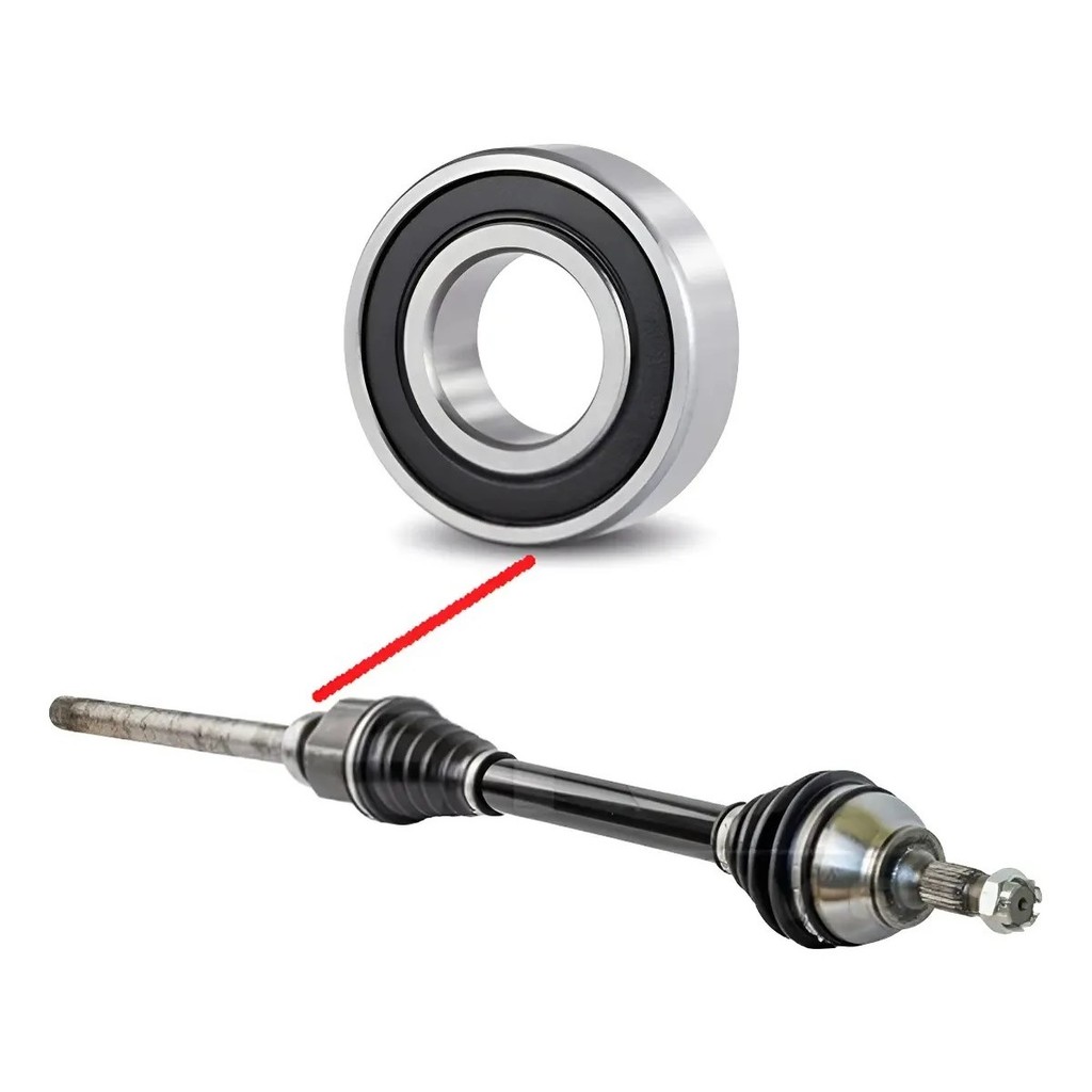 ROLAMENTO DO SEMI EIXO LADO DIREITO PEUGEOT 205 206 207 306 307 308 405 406 407 408 605 607 806 807 HOGGAR PARTNER