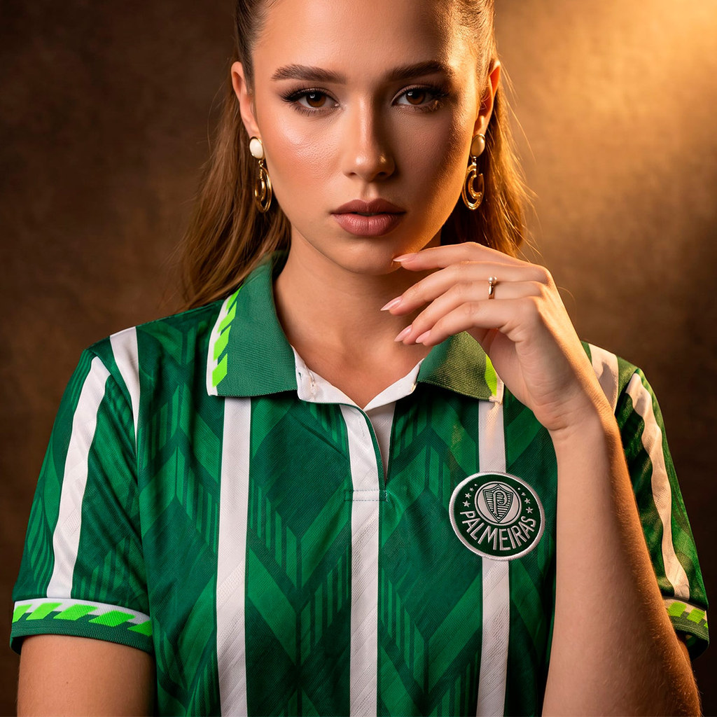 Camisa Palmeiras Retrô 1996 Feminina