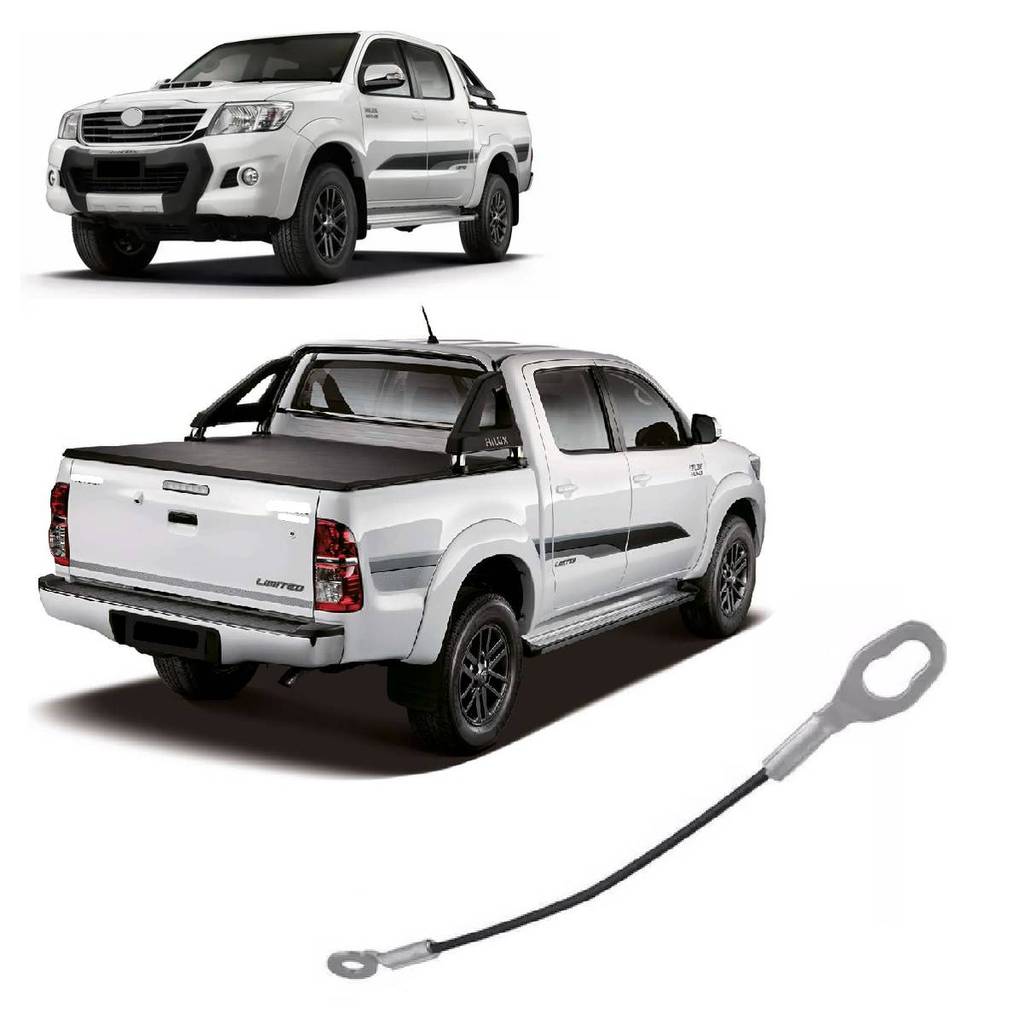 Cabo Tampa Traseira Hilux Pitbull 2005 2006 2007 2008 2009 2010 Le/Ld