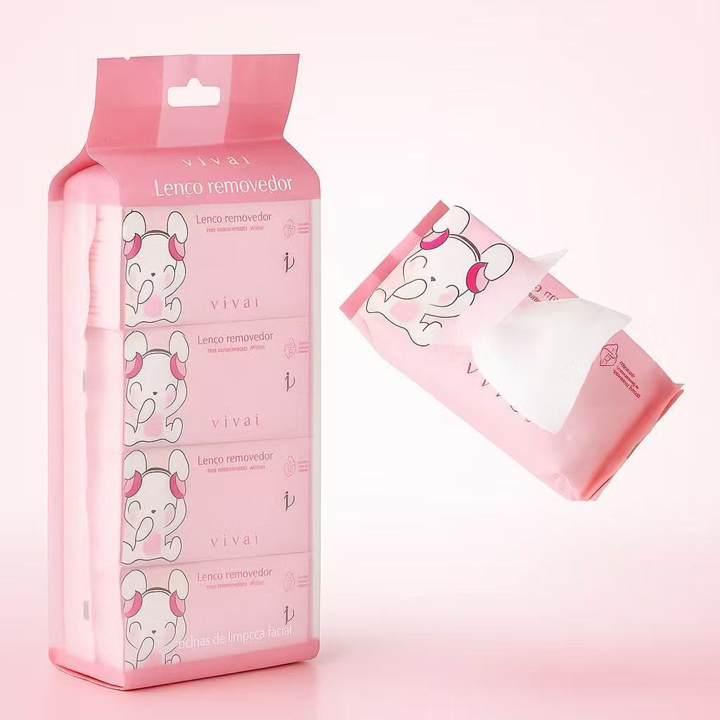 Lenço Removedor De Maquiagem Mini - Vivai bolsa necessaire