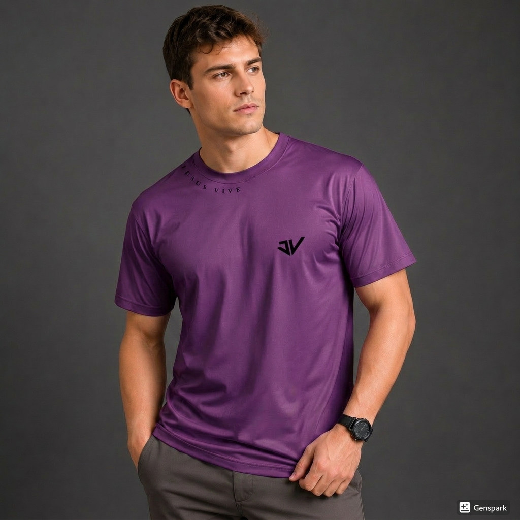 Camiseta Básica Masculina Adulto Casual Premium Estilo Streetwear Confortável Respirável Academia Trabalho Passeio jesus