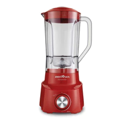 Liquidificador Diamante 800 Vermelho 900W e 4 Velocidades Britânia