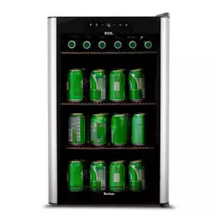 Cervejeira EOS Bierhaus 76 Litros Frost Free com Compressor e Porta de Vidro com Inox ECE80 220V