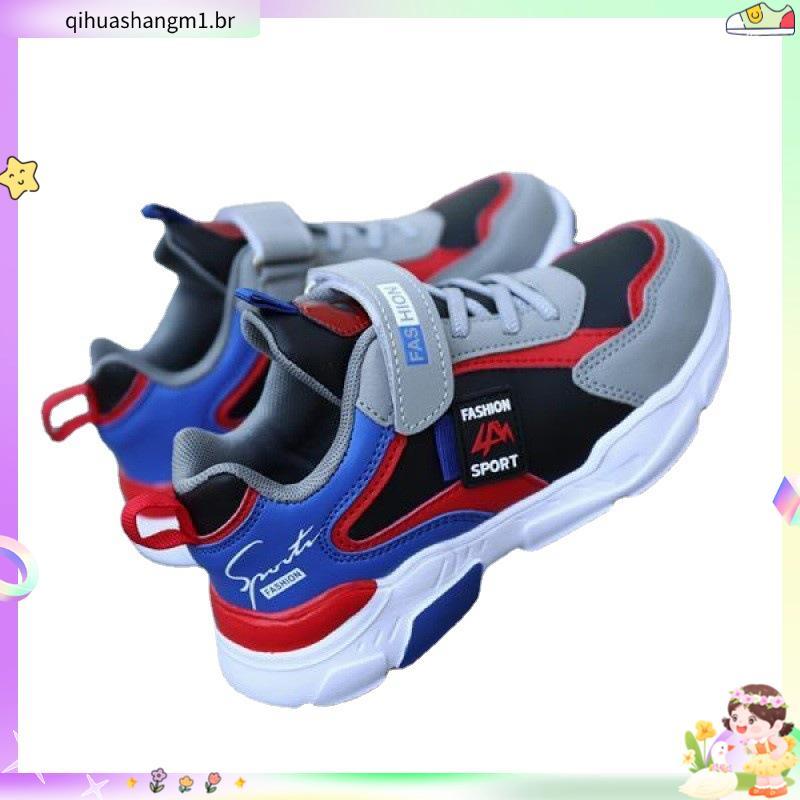 kit tênis infantil masculino tênis infantil masculino Outlet balcão de apuramento sapatos masculinos primavera couro i