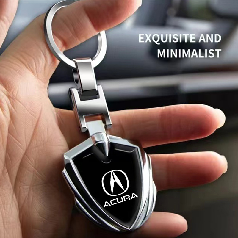 Estilo Do Carro 3D Metal Chaveiros Logotipo Moda Chaveiro Para Acura MDX RDX TLX ZDX Integra NSX