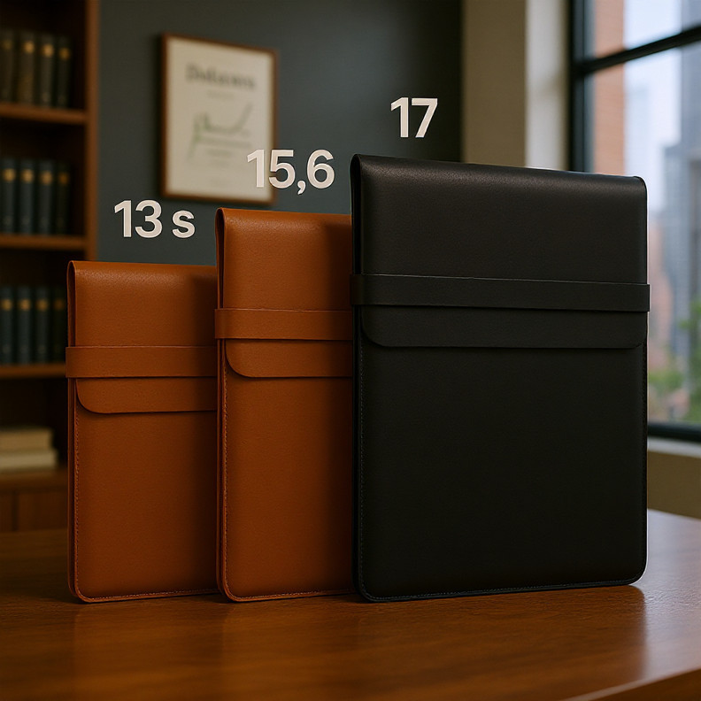 Bolsa Moderna Macbook e Notebook 13 15'6 17 Para Estudo Viagem Escritório