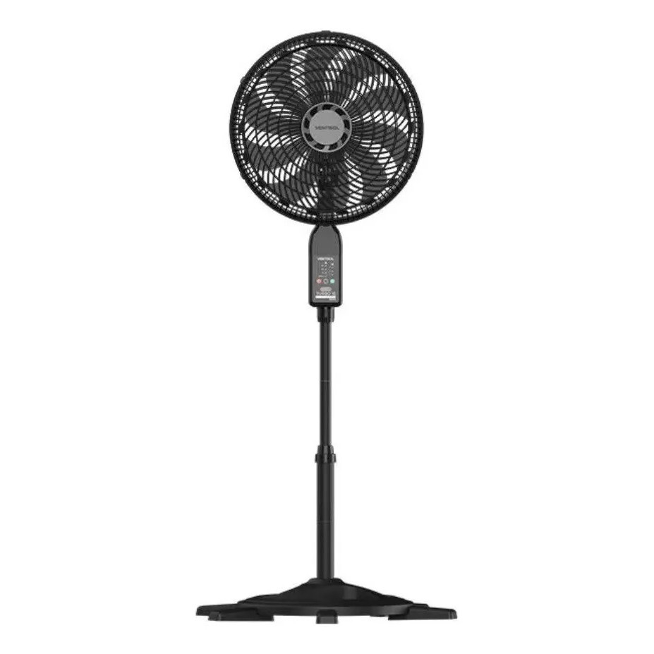 Ventilador Osc Coluna Turbo 10p C/controle 40cm Biv Ventisol 40 Cm Preto Plástico 10 127/220v