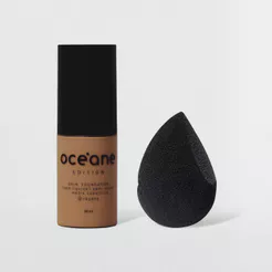 Kit Base Líquida 400m + Esponja de Maquiagem Océane Edition (2 Produtos)