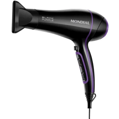 Secador de Cabelos Black Purple SCN-01 com Tourmaline Íon 2000W Mondial