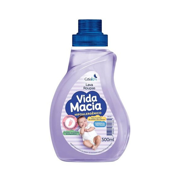 Vida Macia Lava Roupas Líquido 500ml