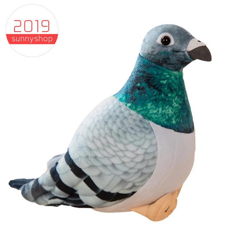 [Bestseller S] Pásssaro Brinquedo De Pelúcia Simulação Pombo Boneca Animal Fofa Fotografia Adereços Decoração De Casa Pr