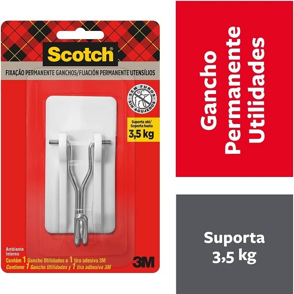 Gancho 3M SCOTCH Utilidades