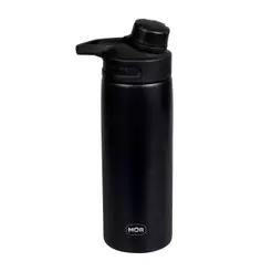 Garrafa Squeeze 600ml Fit Preta