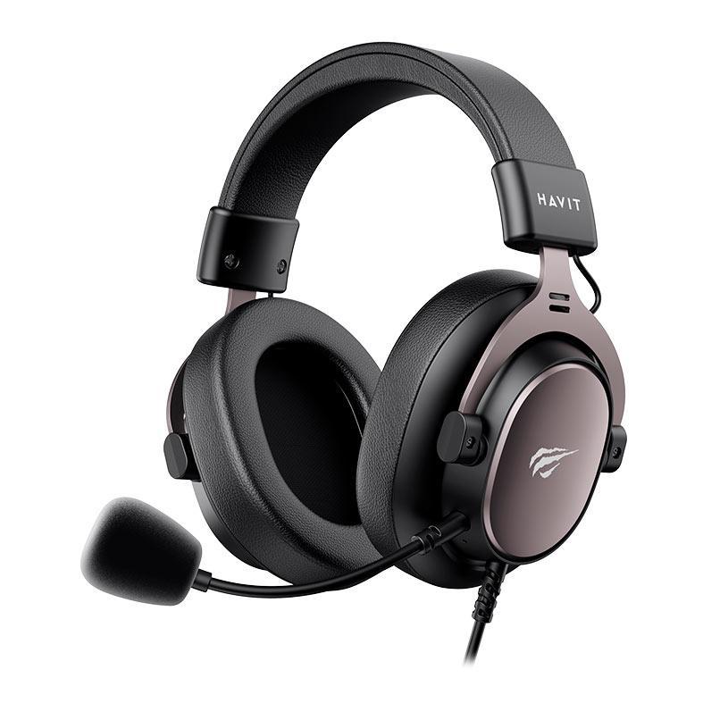 Headset Gamer Havit H2015SE Black Ochre, Drivers 53mm, HVGMH-H2015SE-BO