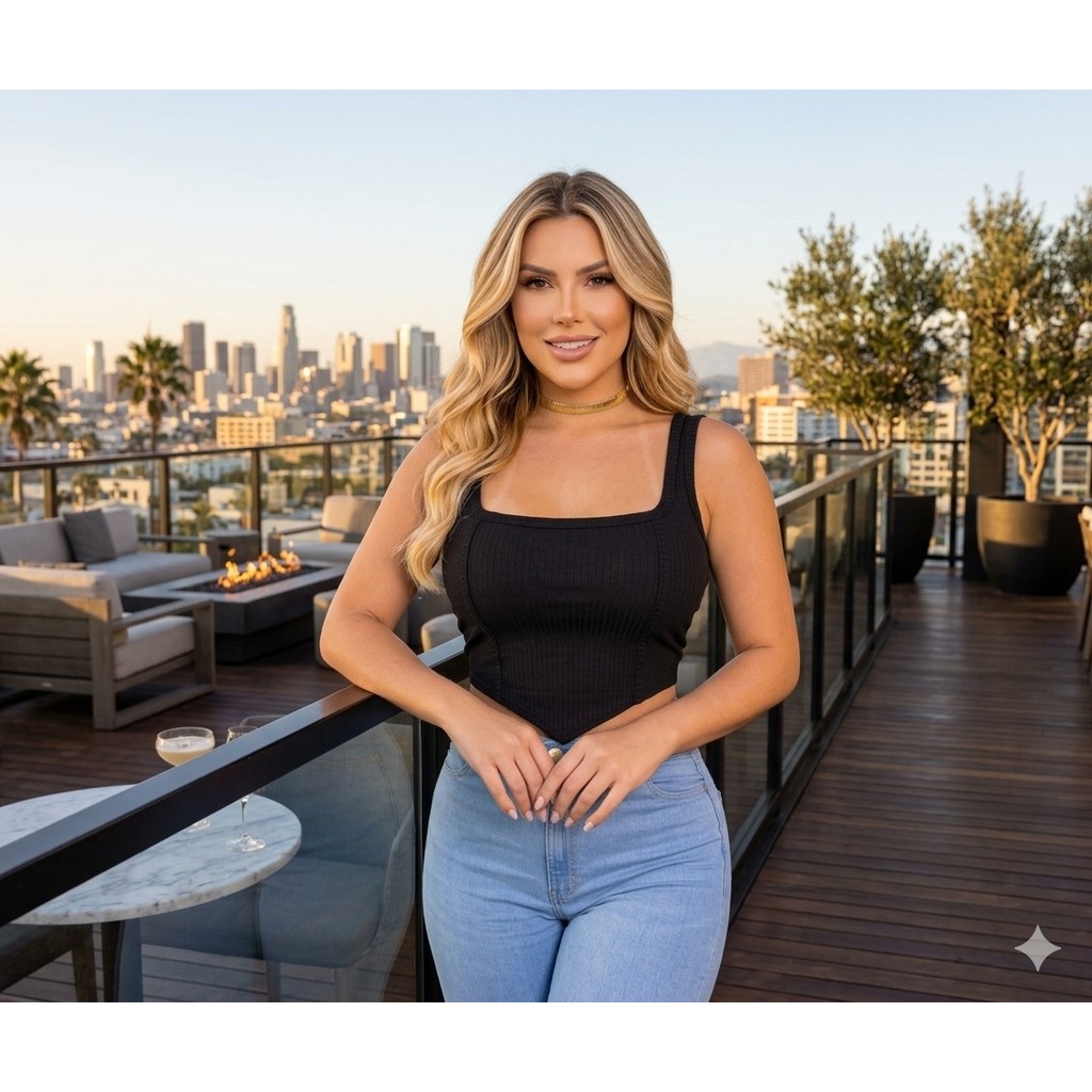 blusa cropped feminino estilo corselet alça larga regata canelado perfeito top pratico