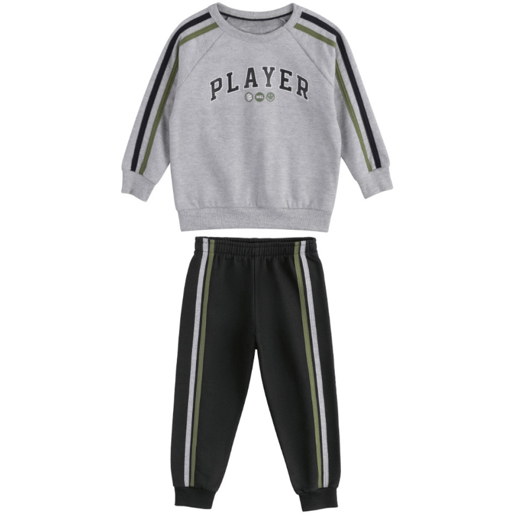 Conjunto Longo Player Infantil Menino Marisol