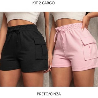 Shorts Cargo Molethino Confortável -Moda Casual Estilosa Verão 2025