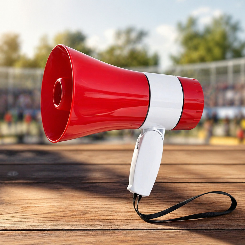 Megafone Portátil 35W Com Microfone Amplificador de Voz Música Cartão Memória Bivolt LE-998