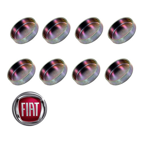 Imagem Kit 8 Selo Do Bloco Motor Fiat Uno Fiorino Palio Siena Fire