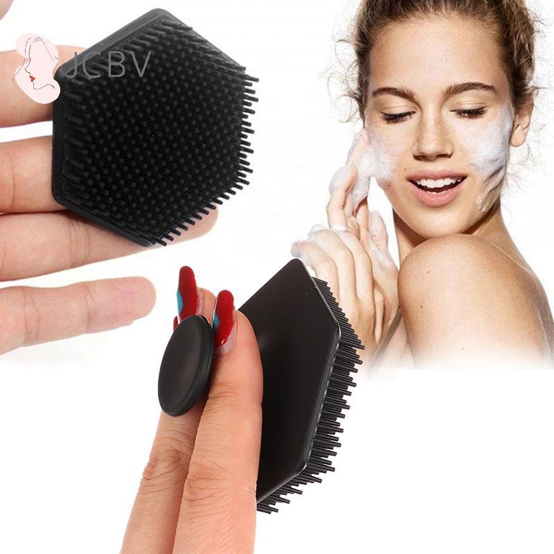 [JCBV] 1 Pc Purificador De Limpeza Facial Silicone Miniatura Rosto Profunda Barbear Massagem Esfoliante Escova Beleza Ch