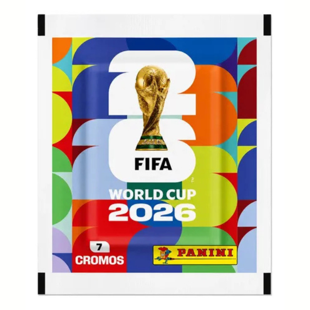 7 Figurinhas (1 pacote) - Álbum Copa do Mundo 2026 - Panini