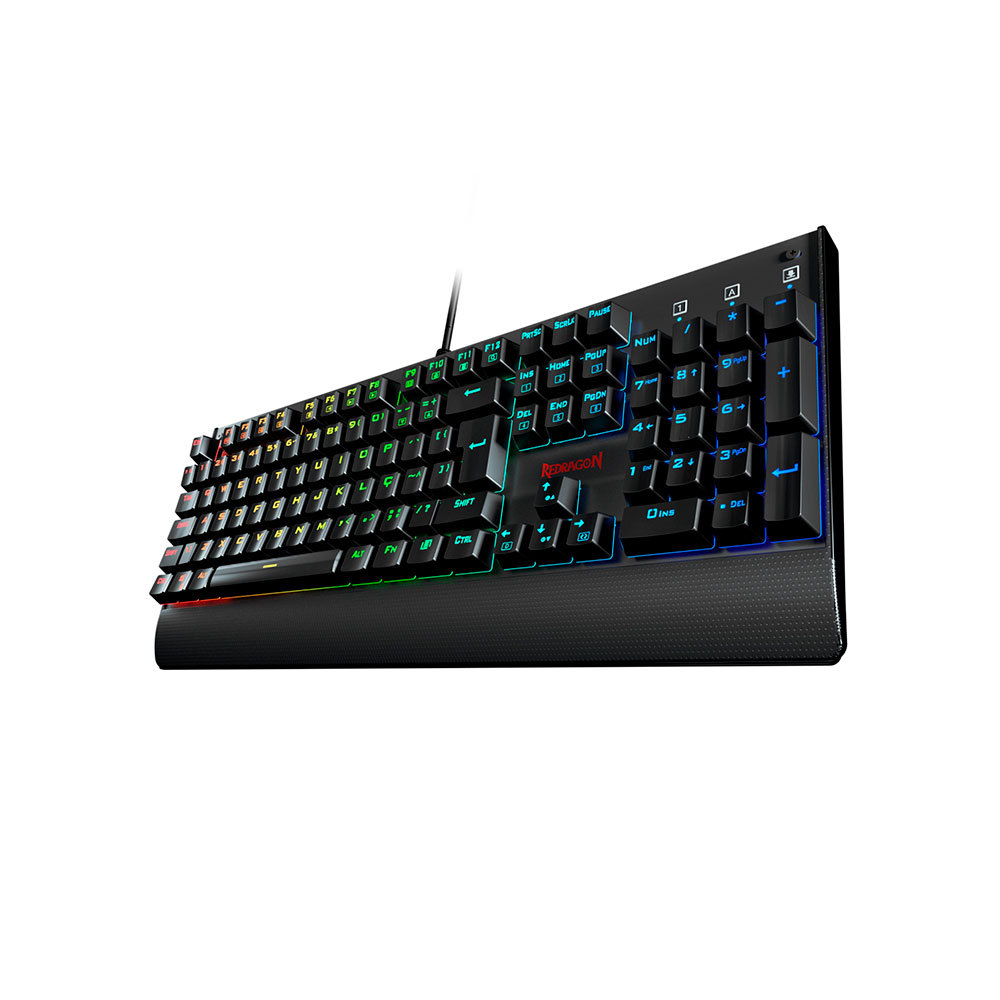 Teclado Mecânico Redragon Kala Rgb K557rgb - Switch Red