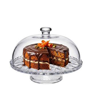 Boleira Roma, Boleira de Vidro com Tampa Vidro 38cm Boleira de  Mesa Decorativa – Ruvolo