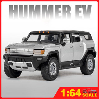 KLT 1 : 64 Hummer EV Diecast Modelo Carro Liga Carros Brinquedos Coleção Presente Para Crianças Menino Menina