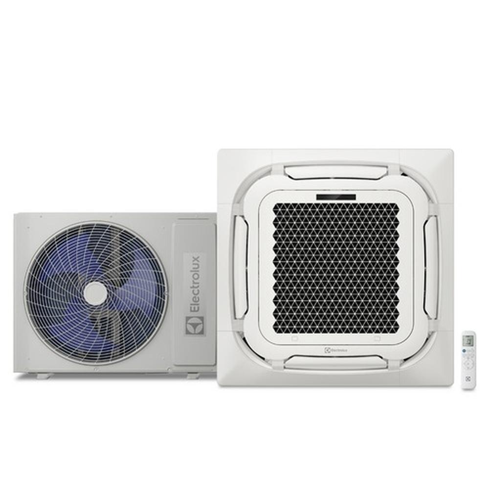 Ar Condicionado Split Electrolux Cassete 8 Via Inverter 36.000 BTU/h Frio Efficient Branco KI36F/KE36F/KIP3648 220V