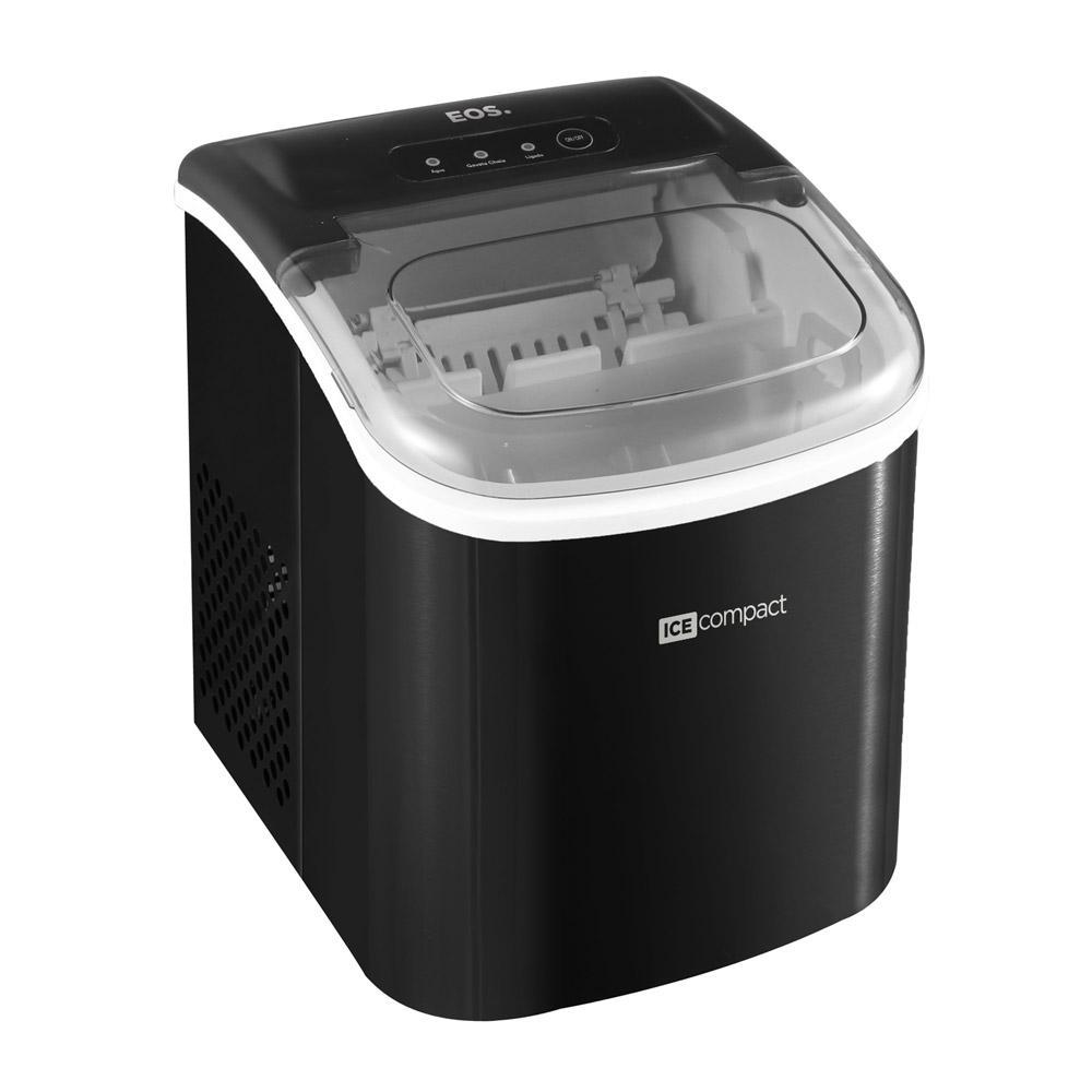 Máquina de Gelo EOS 12Kg Ice Compact Inox All Black EMG06P 110V