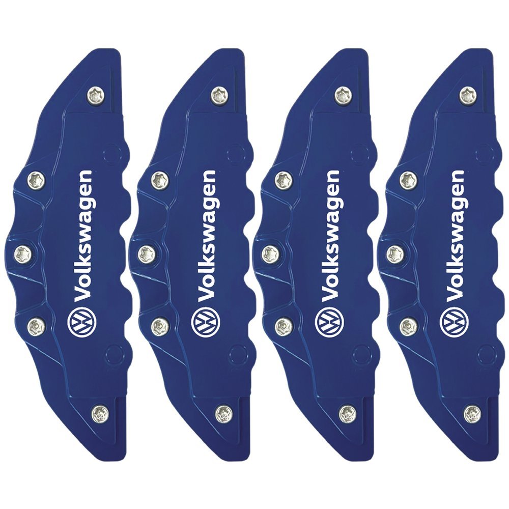 Kit 4 Capas Pinça Freio Azul - Volkswagen Nivus TCross Golf