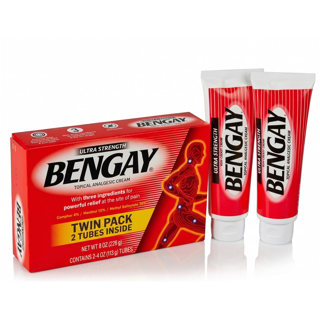 2x Pomadas Bengay Ultra Strength (113g Cada)