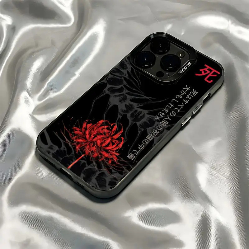 Capa de celular do anime mais vendido "Tokyo Ghoul", adequada para iPhone 16 15 14 13 12 11 Pro Max X XR XS Max 8 7 Plus