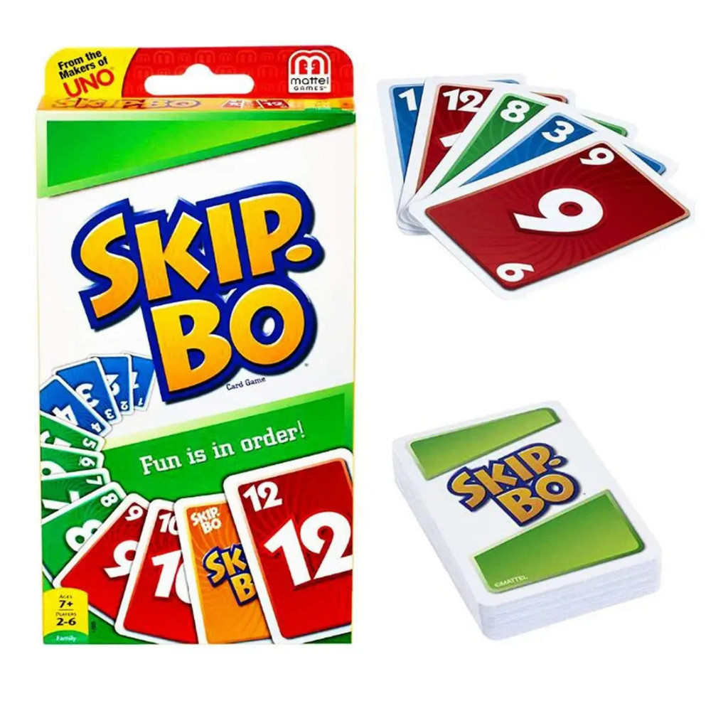 Jogo De Cartas Skip Bo 42050 - Mattel