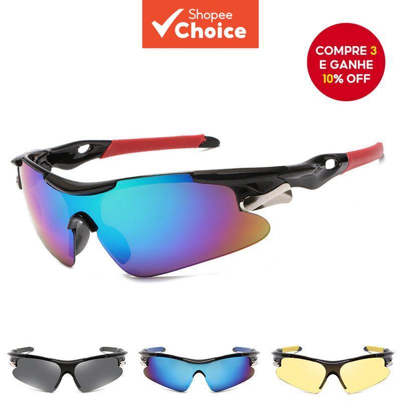 Óculos de sol UV400, óculos de ciclismo, óculos de proteção para MTB, à prova de vento.
