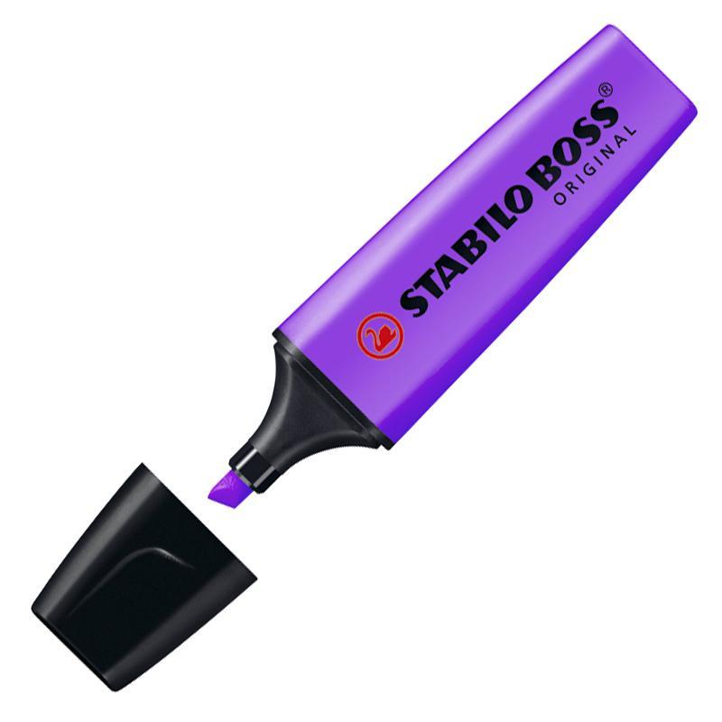 Pincel marca texto Boss Violeta 70/55 Stabilo