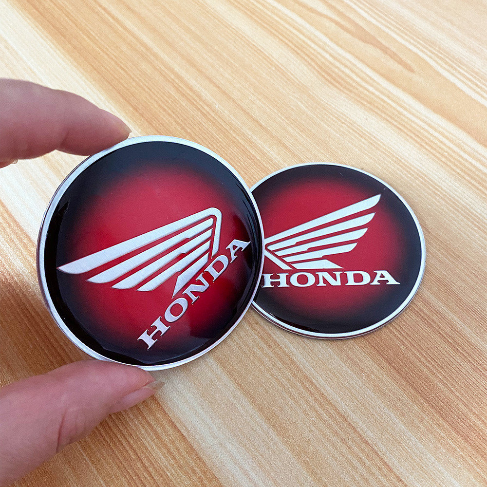 1 Par de Adesivos 3D em ABS para Honda CBR600RR 1000RR, Adesivo para Tanque de Combustível, Emblema de Asa CBR NZ7N