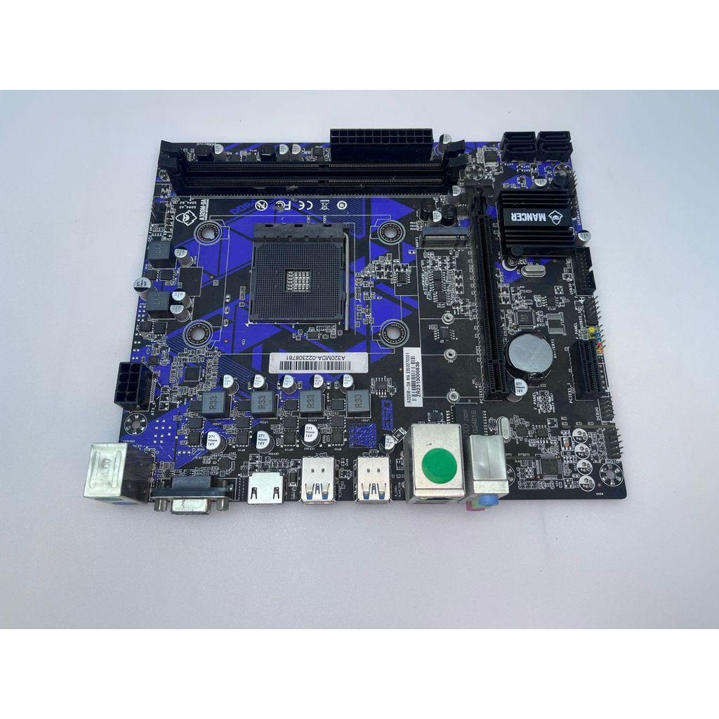Placa Mãe A320M-DA Mancer Nf Garantia