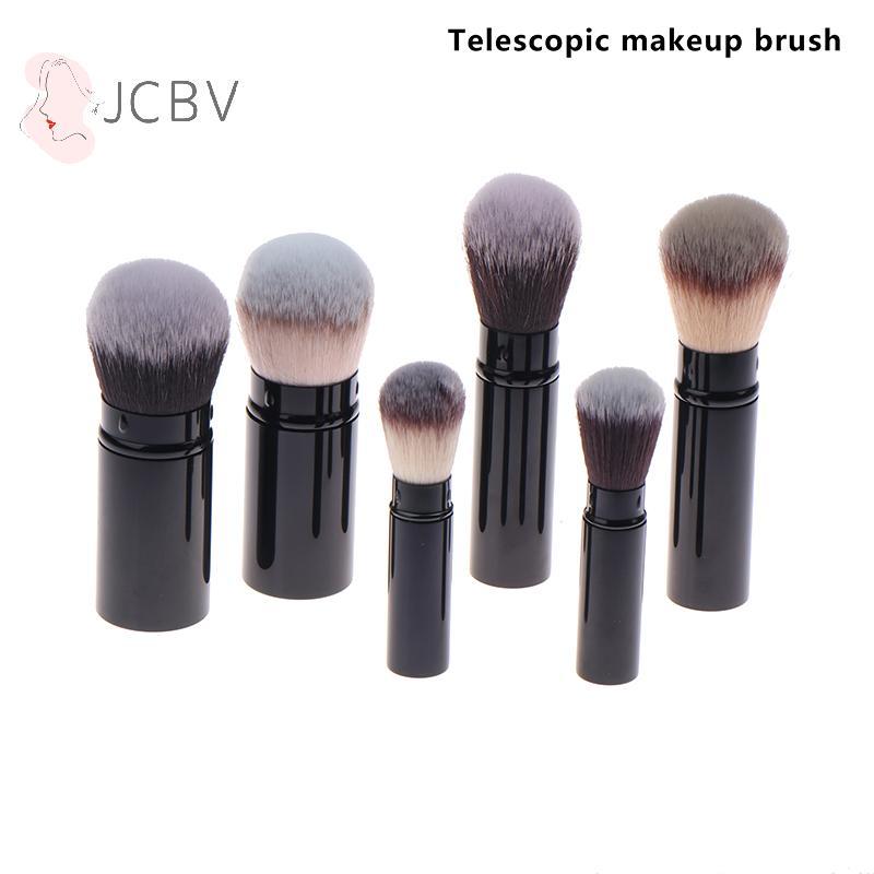 [JCBV] 1 Peça Pincéis De Maquiagem Retráteis Macios E Fofos Para Base Em Pó Mistura Blush Rosto Kabuki Pincel De Cosméti