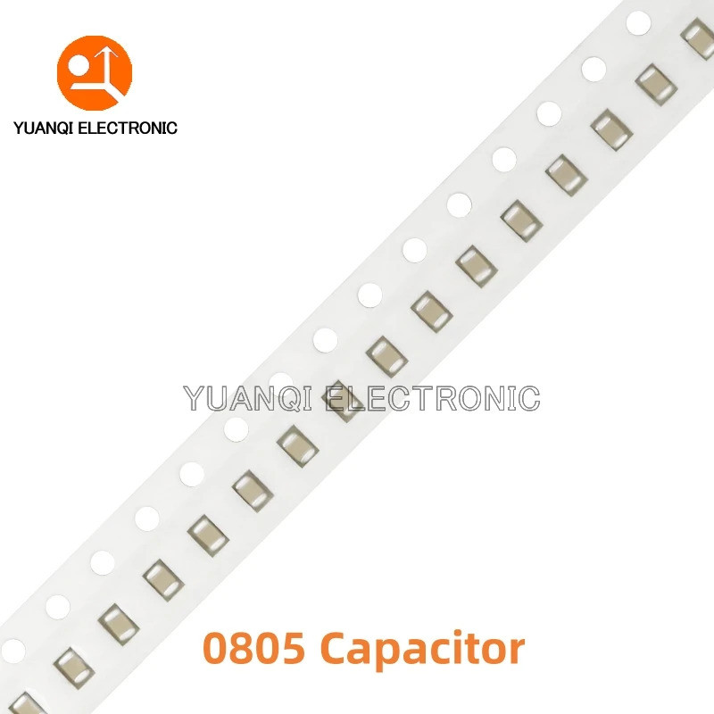 100pcs 0805 SMD chip Capacitor Cerâmico Multicamadas 0.5pF-47uF 10pF 22pF 100pF 1nF 10nF 100nF 0.1uF 1uF 2.2uF 4.7uF 10u