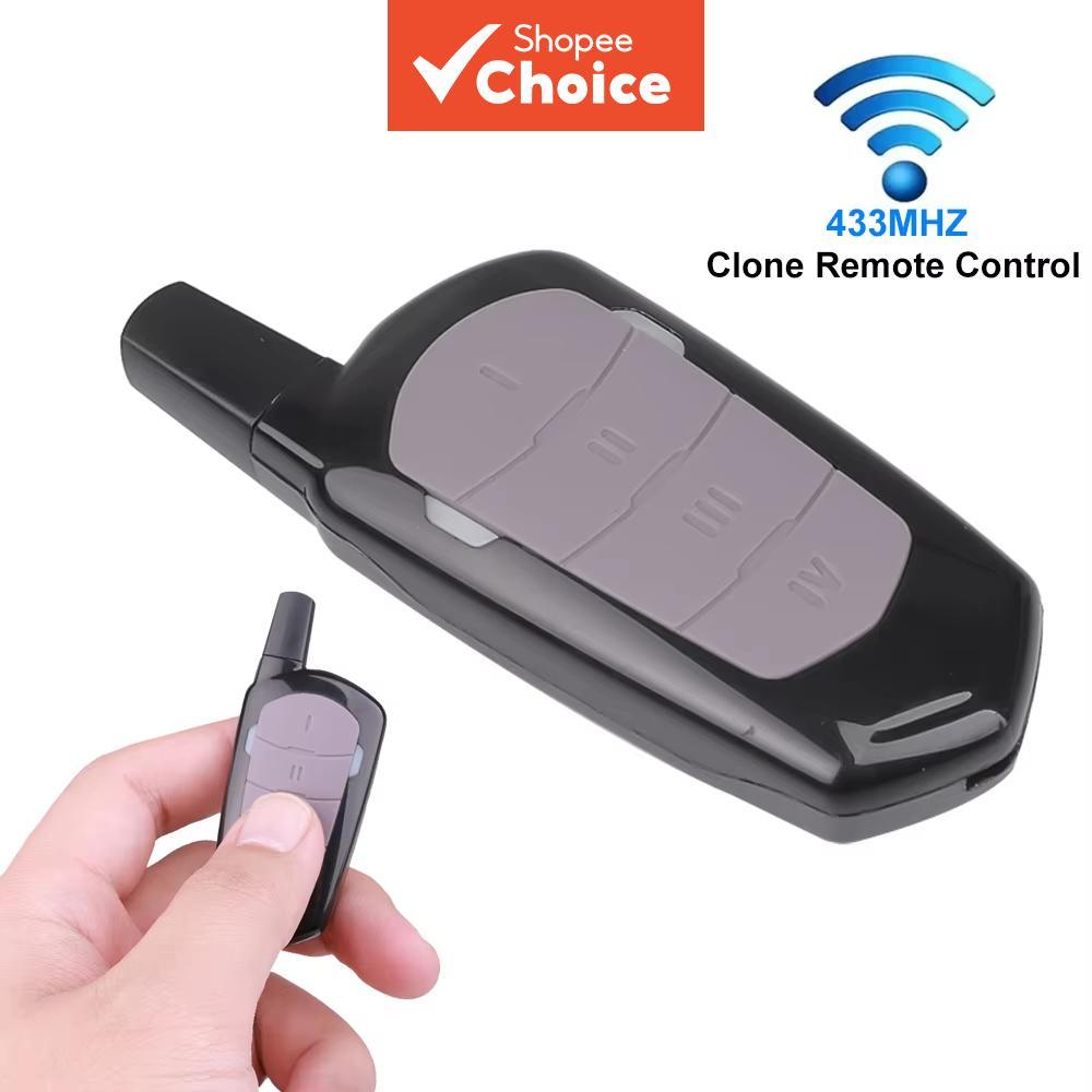 Controle Remoto Clonador para Portões de Garagem 433MHz – Duplicador de Código Fixo/Rolling para Portões/Acesso