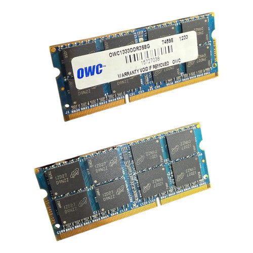 Memoria Owc 8gb Ddr3 1333mhz Pc3-10600 2rx8 Owc1333ddr3s8gb