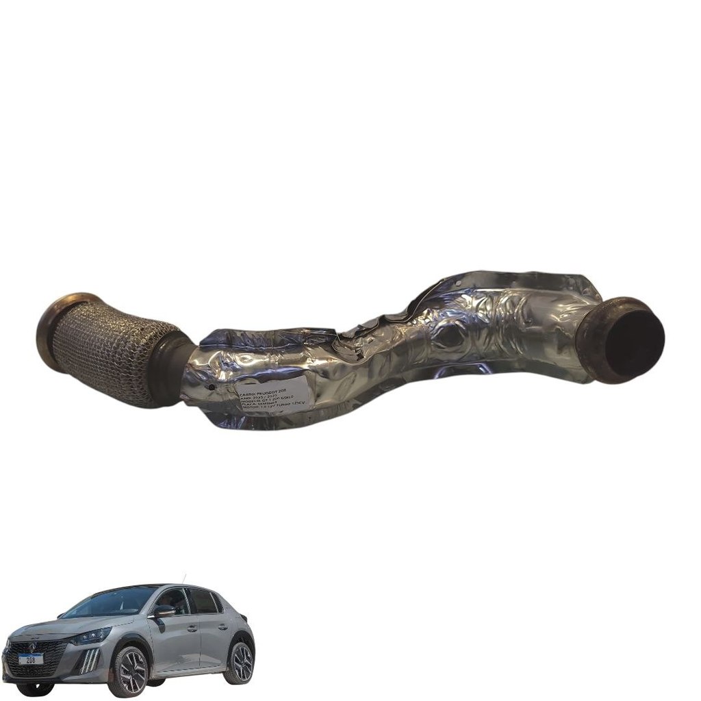 Flexivel Escapamento Peugeot 208 GT 1.0 Turbo 2025 T200 12v