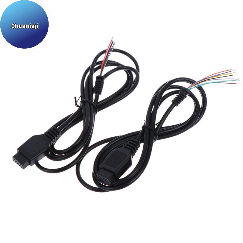 Chuaniaji Cabo Para Genesis 2 MD 2 De Controle Mega Drive 2 Gamepad Controlador Estender 9Pin Game Console Fio BR