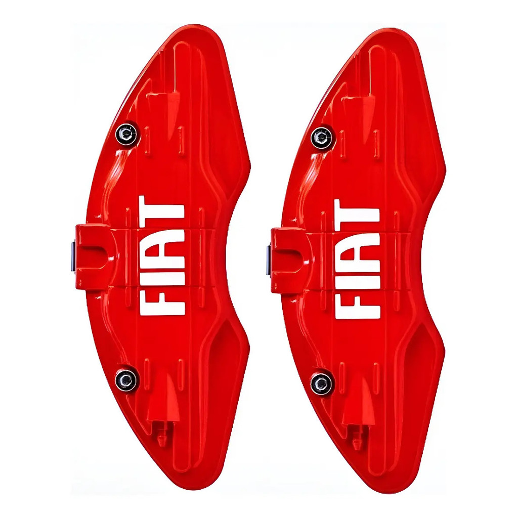 Kit 2 Capa Pinça De Freio De Trava Fiat Uno Idea Moby Strada