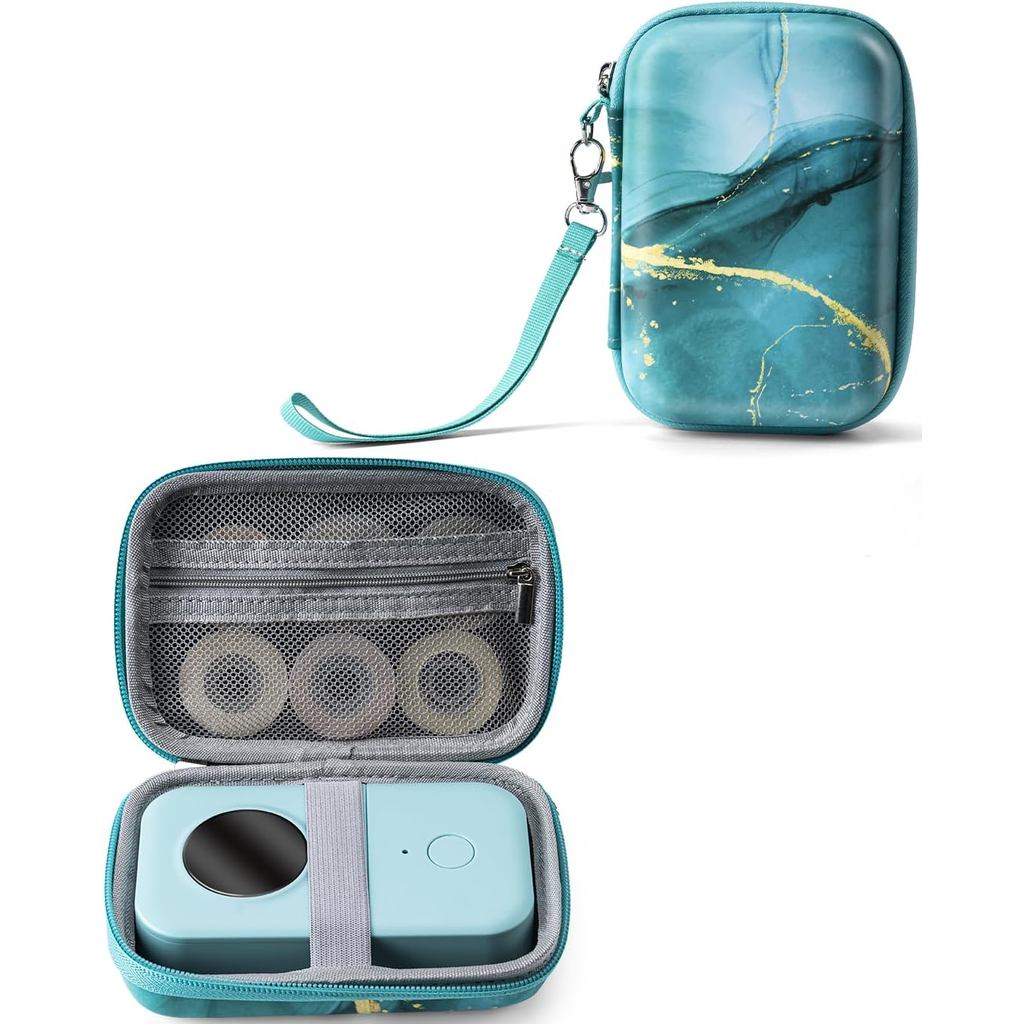 Estojo para Rotulador Phomemo D30 D35, Bolsa de Armazenamento Compatível com Impressoras de Etiquetas NELKO P21/NIIMBOT